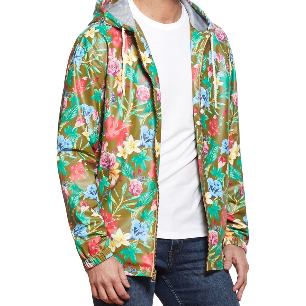 Mens Vintage Weatherproof Floral Jacket - Picture 2 of 14